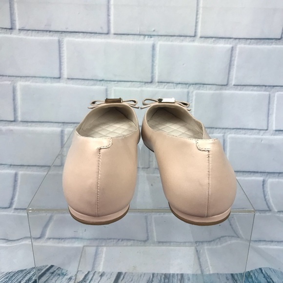 Cole Haan Tan Leather Bow Ballet Flats 7.5 - Picture 6 of 8